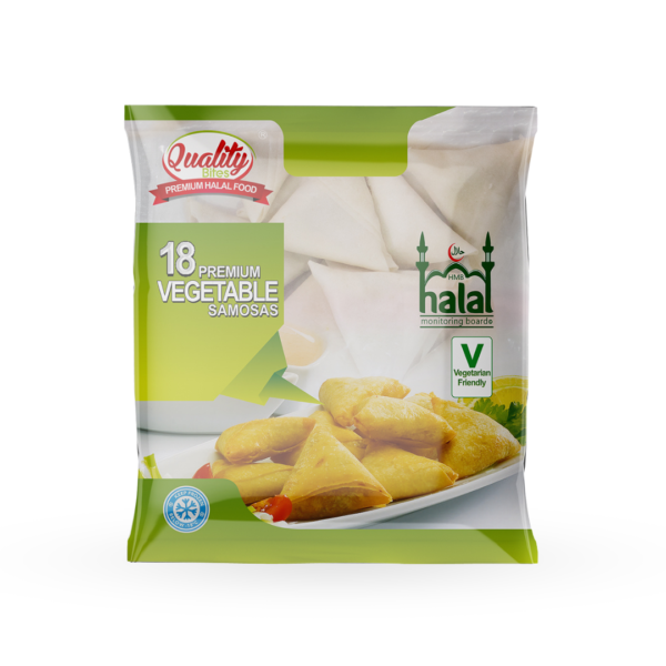 Quality Bites 18 Premium Vegetable Samosas