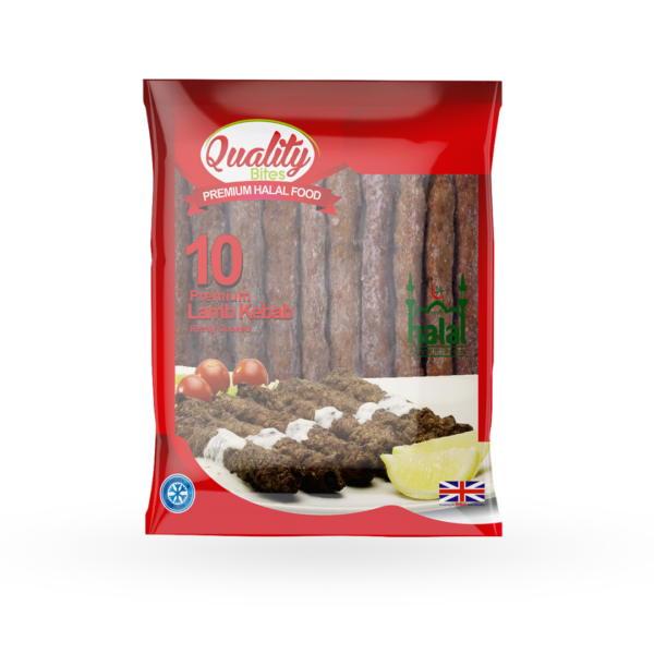 Quality Bites 10 Premium Meat Kebab