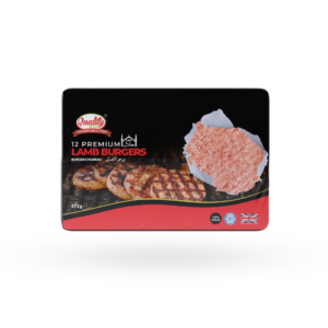 Quality Bites 12 Premium Lamb Burgers