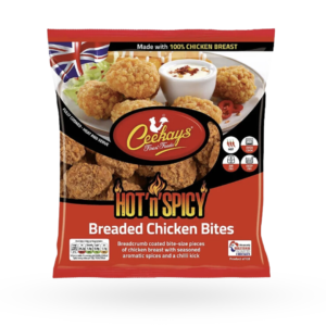 Ceekays Hot & Spicy Breaded Chicken Bites 500g