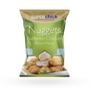 Superchick Nuggets Battered Chicken Breast Pieces 1kg