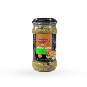 Crown Farms Chilli Mustard Pickle 300g