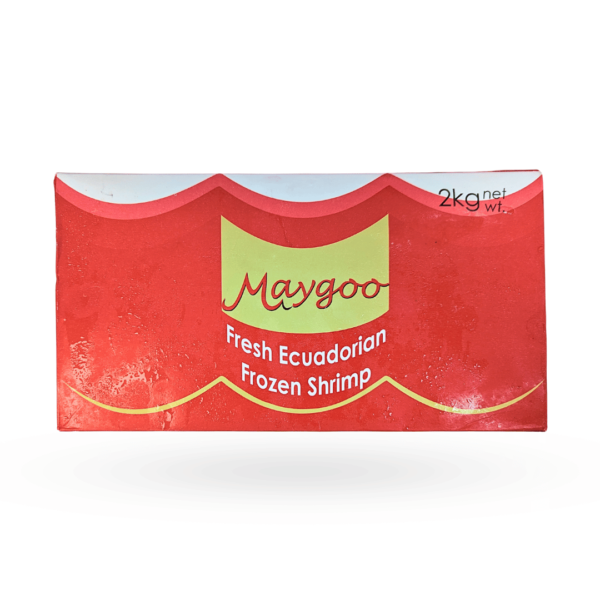 Maygoo Fresh Ecuadorian Frozen Shrimp (40-50) 2KG