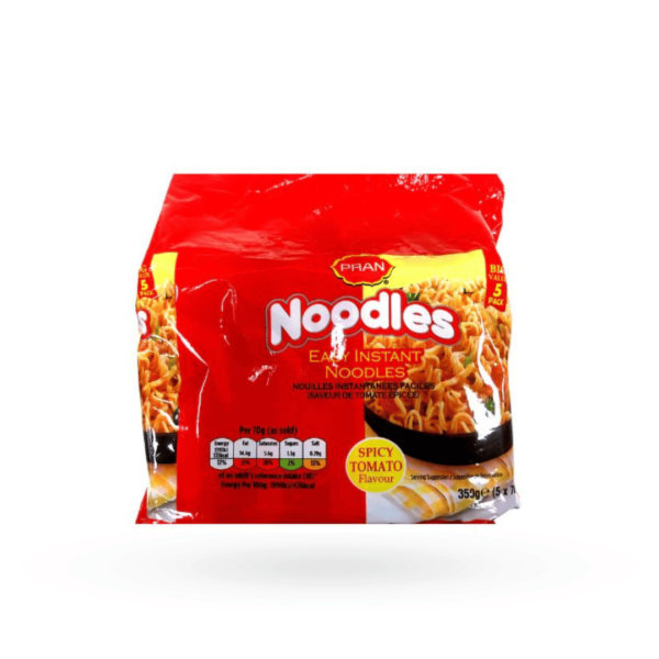 Pran Noodles Spicy Tomato Flavour (5 Pack) 350g