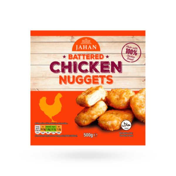 Jahan Battered Chicken Nuggets 500g