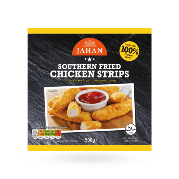 Jahan Southern Fried Chicken Strips 500g