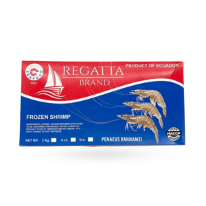 Regatta Brand Frozen Shrimp 2 kg