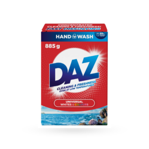 DAZ Washing Powder 885 g Washes, Whites & Colours