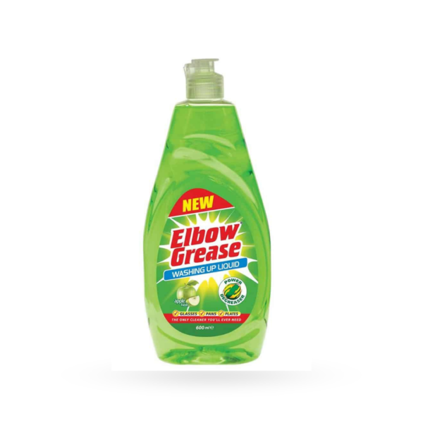 Elbow Grease Apple Washing Up Liquid 600ml