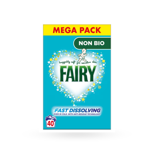 Fairy Non Bio Washing Powder 10 Washes