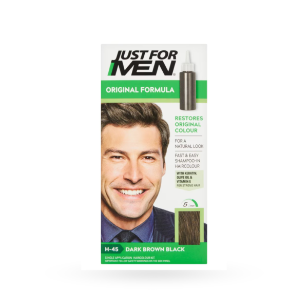 Just For Men Hair Colourant, Natural Dark Brown Black